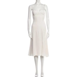 Reformation Ivory Juliette Dress Size 4
